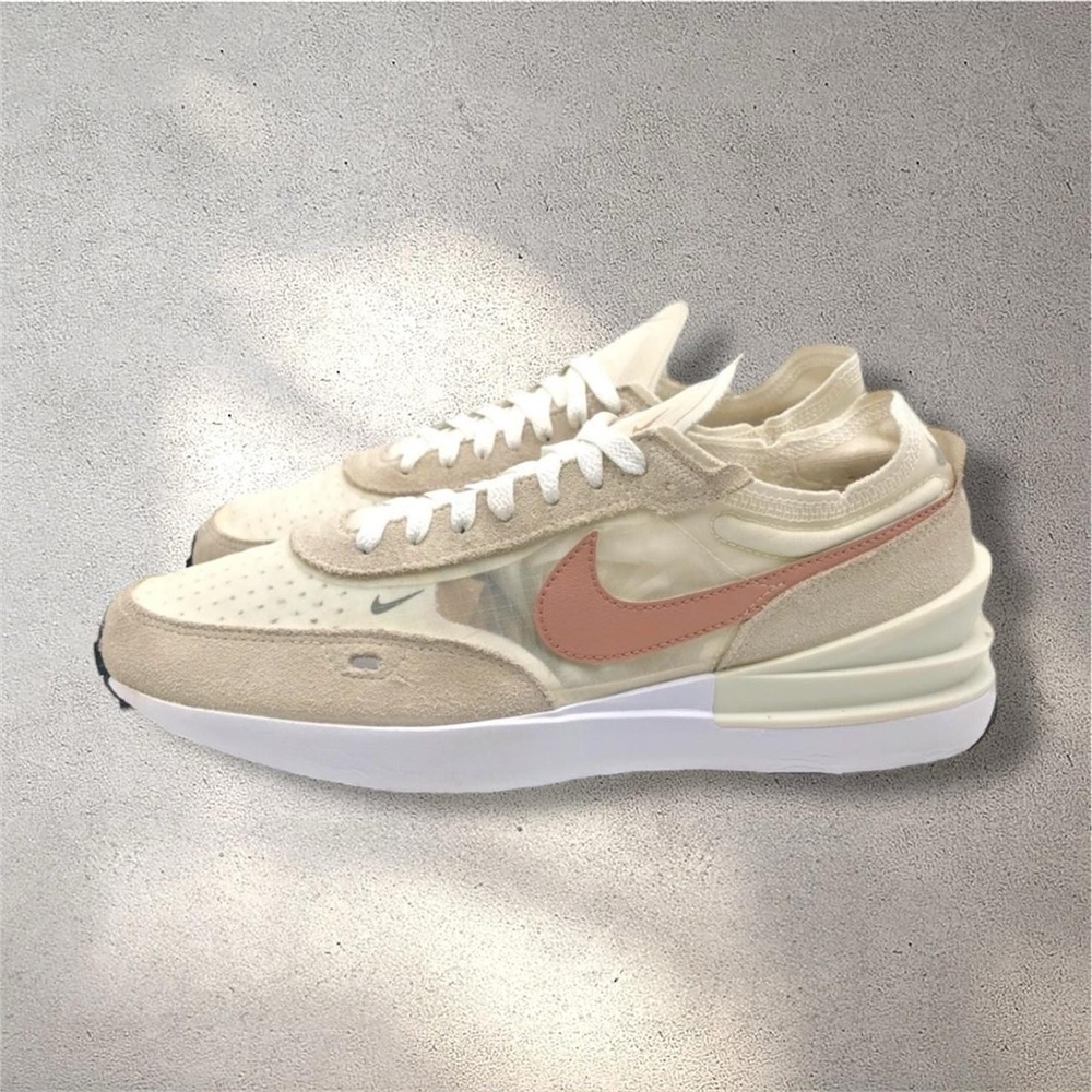 Nike Waffle One Sail Rose Whisper DN4696-102 Womens Shoes 8.5